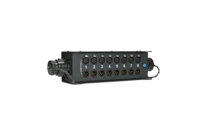 Stagebox audio profesional Klotz TrussLink 8x XLR 3p F||M - 2x RMP 25p F/M8-channel - single ground